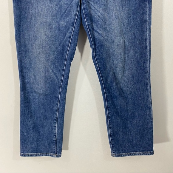 Pistola Denim Hi Rise Cropped Med Wash Jeans Size 27 - Picture 3 of 8